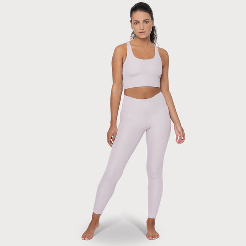 All-in-One Yoga Leggings Misty Lilac