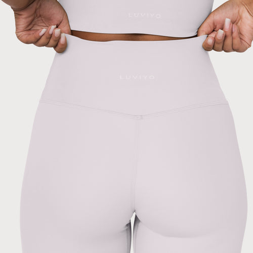 All-in-One Yoga Leggings Misty Lilac