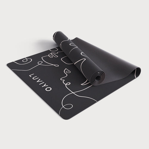 All-In-One Yogamatte Black Art