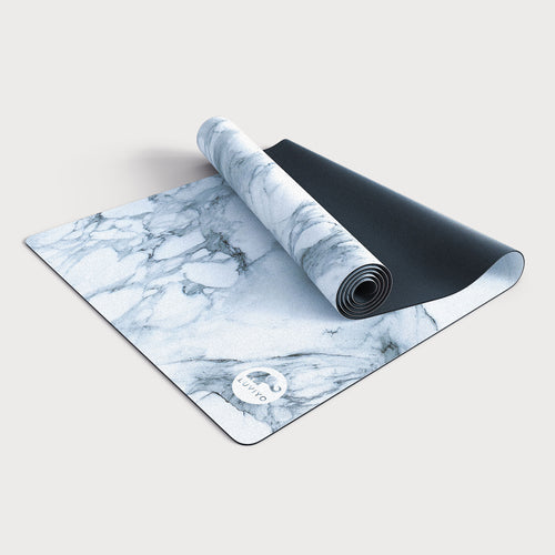 All-in-One Yogamatte White Marble