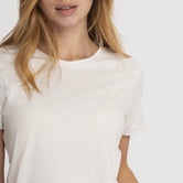 T-shirt en coton organique Ivory