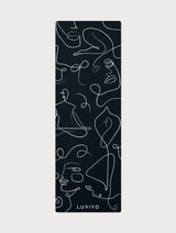 All-In-One Yoga Mat Black Art
