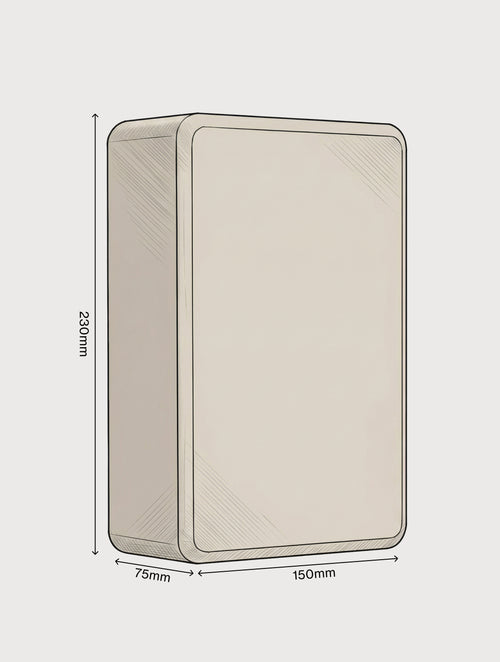 Studio Yoga Block Schwarz