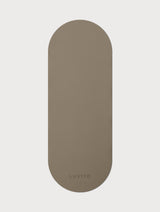 Yoga + Pilatesmatte Oval Frosted Sand