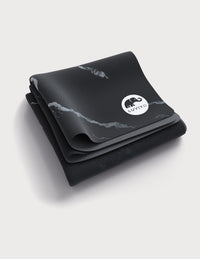 Travel Yogamatte Black Marble