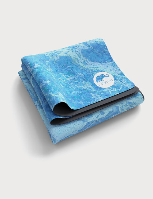 Travel Yogamatte Blue Marble