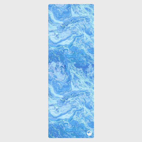 Travel Yogamatte Blue Marble