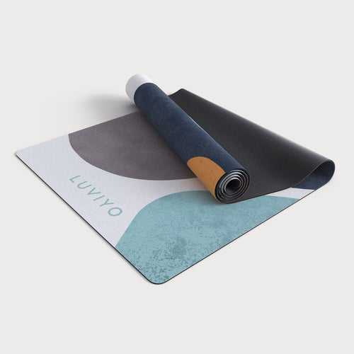 All-In-One Yogamatte Gold Circles