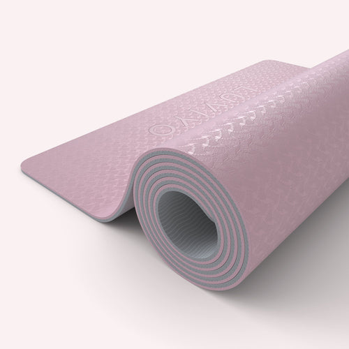 günstige leichte tpe yogamatte rosa