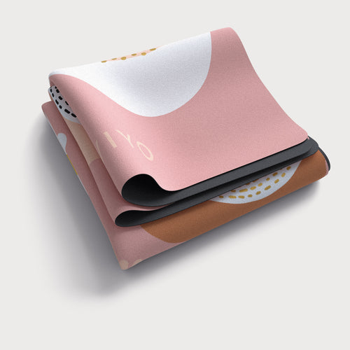 Travel Yogamatte Gold Blossom