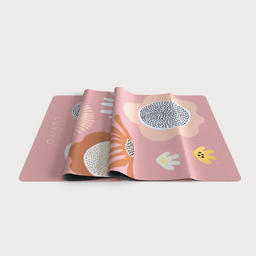 Travel Yogamatte Gold Blossom